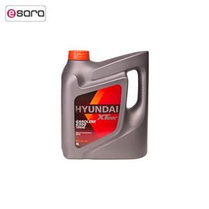 روغن موتور خودرو هیوندای اکستیر مدل SL G500 10W-40 ظرفیت 4 لیتر Hyundai XTeer SL G500 10W-40 Engine Oil 4L