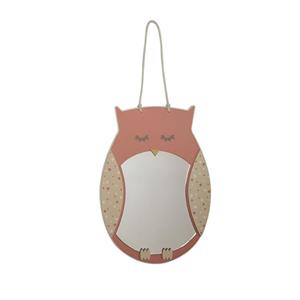 آینه دکوراتیو طرح جغد مدل MKids33D