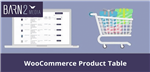 دانلود افزونه ووکامرس Barn2 WooCommerce Product Table