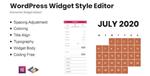 دانلود افزونه وردپرس WordPress Widget Style Editor برای المنتور