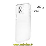 قاب گوشی iPhone 12 آیفون طرح ژله ای الکتروپلیتینگ محافظ لنز دار اورجینال یونیک کیس Unique Case بی رنگ شفاف کد 289