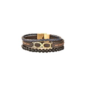 دستبند چرمی کهن چرم مدل BR145-15 Kohan Charm BR145-15 Leather Bracelet
