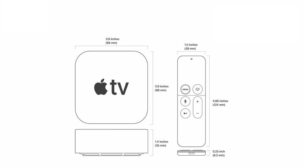 Apple TV 4th Generation Set-Top Box - 64GB