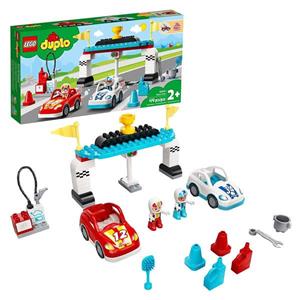 لگو دوپلو  Town Race Cars کد 10947 LEGO DUPLO Town Race Cars 10947 Cool Car-Race Building Toy
