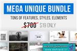 دانلود مجموعه HTML قالب MEGA Unique Templates Bundle