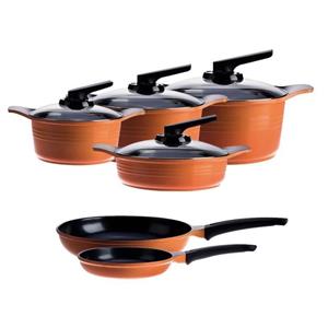 سرویس پخت و پز  10 پارچه رویچن  مدل Premium Roichen Premium 10 Pieces Cookware Set