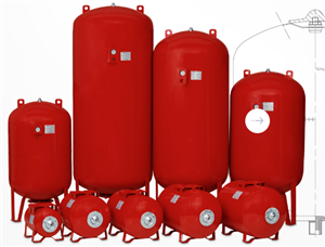 مخزن تحت فشار پمپ آب (بالن) واتیس ترکیه 200 لیتر ¼1 اینچ 16 بار