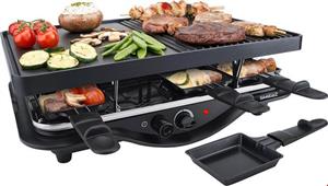 گریل باربیکیو استبا آلمان Steba Raclette RC 28- 8 Raclettepfännchen-1400 W