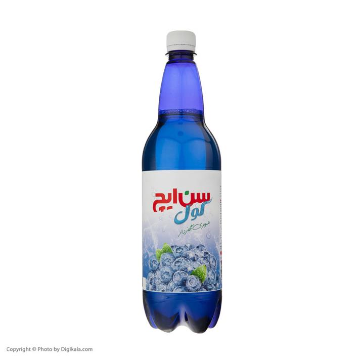 نوشیدنی گاز دار سن ایچ با طعم بلوبری - 1 لیتر