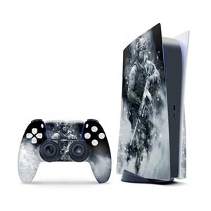 برچسب پلی استیشن 5 مدل Call Of Duty 001