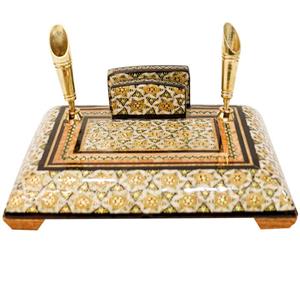 قلمدان خاتم کاری کد 1014 -