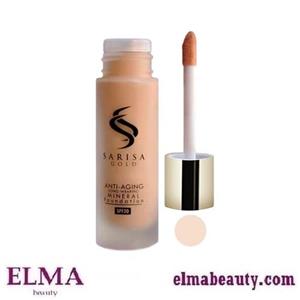 کرم پودر ساریسا گلد مدل آرگان شماره 41 حجم 35 میلی لیتر