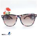 عینک آفتابی مربعی زنانه با فریم گل گلی کد R9-26-324-895
