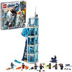 LEGO Marvel Avengers: Avengers Tower Battle 76166 Collectible Building Toy with Action Scenes and Superhero Minifigures; Cool Holiday or Birthday Gift (685 Pieces)