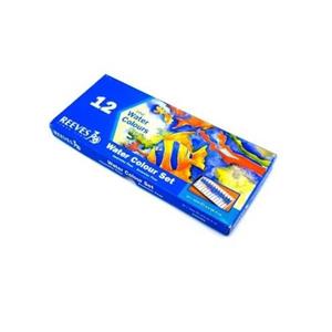 آبرنگ تیوپی 12 رنگ ریوز مدل RS-12