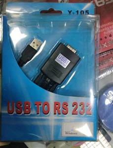 کابل تبدیل usb به Rs232 مدل Y-105