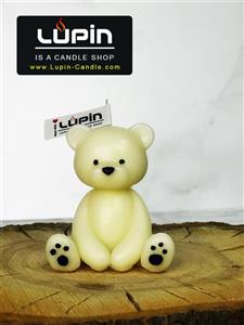 شمع دست ساز مدل خرس تدی