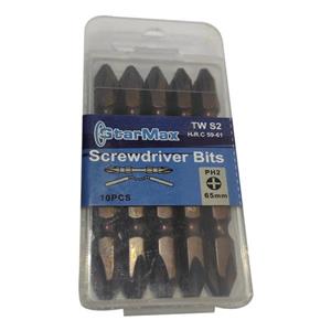 سری پیچ گوشتی دو سر چهار سو استارمکس مدل TW-S2 بسته 4 عددی