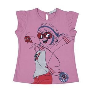 تی شرت دخترانه فیورلا مدل 32028-13 Fiorella 32028-13 T-Shirt For Girls