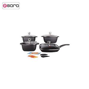 سرویس پخت و پز 8 پارچه نیو هوم مدل PK-2-210 New Home Titan Cookware Set 8 Pieces