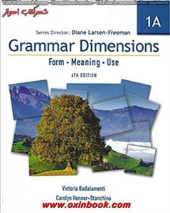 Grammar Dimensions form Meaning Use 4Edition Victoria Badalamenti 