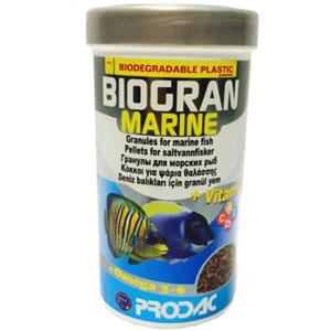 غذای ماهی پروداک مدل Biogran Marine وزن 100 گرم Prodac Fish Food 100g 