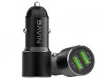 شارژر فندکی سریع و کابل تایپ سی باوین Bavin PC376 Type-C Car Charger