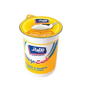 ماست موسیر 450 گرمی هراز Haraz Strained Yoghurt With Shallot 450gr