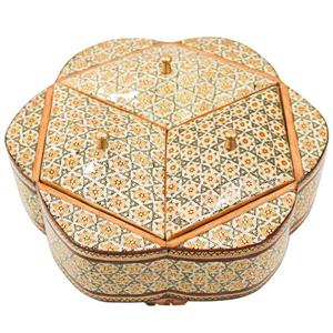 شکلات خوری خاتم کاری مدل 3 درب کد 3d21m -