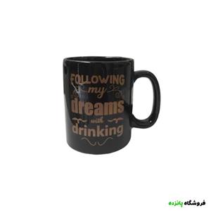 ماگ طرح رویا مشکی