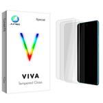 محافظ صفحه نمایش شیشه ای جانبو مدل Viva Glass MIX3 مناسب برای گوشی موبایل اوپو A93 بسته سه عددی