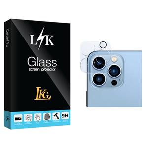 محافظ لنز دوربین ال کا جی مدل LK Glass FLL مناسب برای گوشی موبایل اپل iPhone 13 pro LKG LK Glass FLL Camera Lens Protector For Apple iPhone 13 pro