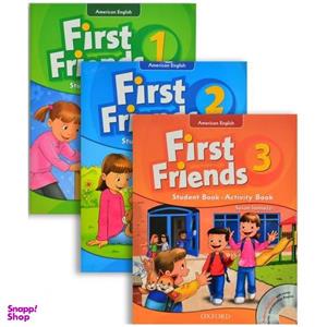 فلش کارت American First Friends اثر Susan Lannuzzi انتشارات Oxford مجموعه 3 عددی