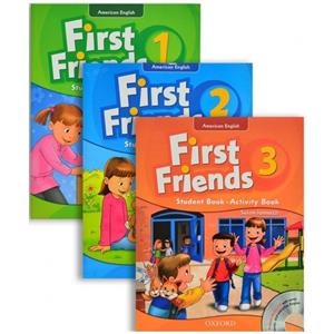 فلش کارت American First Friends اثر Susan Lannuzzi انتشارات Oxford مجموعه 3 عددی