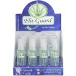 پک ژل ضدعفونی کننده دست Flu Guard حاوی آلوئه ورا حجم 70 میلی لیتر بسته 12 عددی