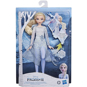 عروسک السا مدل Magical Discovery هاسبرو Disney Frozen Magical Discovery Elsa Doll with Lights and Sounds, Toy for Kids Inspired 2 Movie