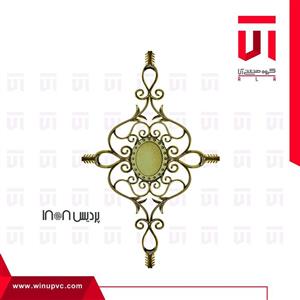 دکوراتیو شیشه دوجداره طرح پردیس 18*8