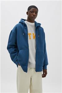 سویشرت زیپ دار مردانه پول اند بیر کد 215606