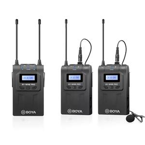 میکروفن بی سیم بویا مدل WM8 PRO K2 کد 196 مجموعه 3 عددی
