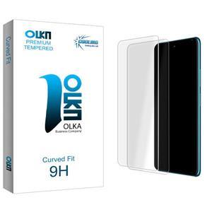 محافظ صفحه نمایش شیشه ای کولینگ مدل Olka Glass مناسب برای گوشی موبایل اینفینیکس Hote 11 Pro بسته دو عددی Cooling Screen Protector For Infinix Pack Of 2 