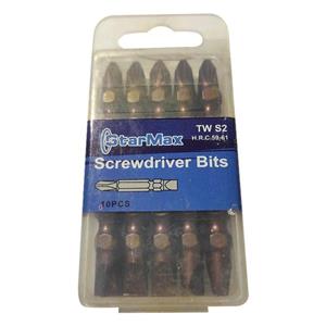 سری پیچ گوشتی یک سر چهارسو یک سر دو سو استارمکس مدل TW-S2 بسته 7 عددی