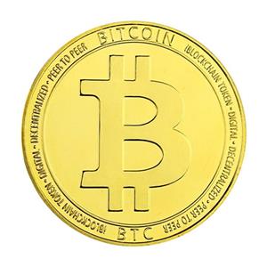 دکوری مدل سکه یادبود طرح بیت کوین