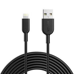 کابل تبدیل USB به لایتنینگ انکر مدل A8434 طول 3 متر Anker A8434 USB To Lightning Cable 3m