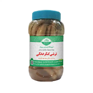 ترشی کنگر خانگی ۱ کیلویی