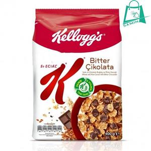 کورن فلکس گندم و برنج با شکلات تلخ اسپشیال کلاگز 400 گرم Kellogg’s Special K Çikolatalı