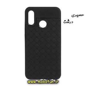 قاب گوشی Huawei Nova 3E - Huawei P20 Lite هوآوی طرح ژله ای حصیری درشت مشکی کد 42