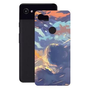 برچسب پوششی راک اسپیس طرح Color Full مناسب برای گوشی موبایل گوگل Pixel 2 XL