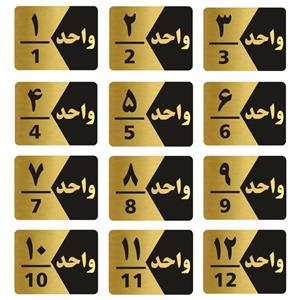 تابلو راهنما طرح  واحد مدل GNG312 مجموعه 12 عددی