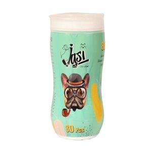 دستمال مرطوب بهداشتی حیوانات ژاسی مدل 001 بسته 80 عددی