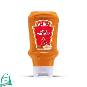 سس مایونز تند هاینز HEINZ مدل Acili Mayonez حجم 410 گرم 